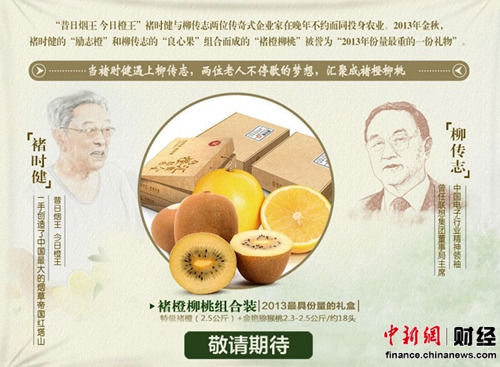 商界大佬頻入農(nóng)業(yè)產(chǎn)品注入“勵志元素”受追捧(圖)